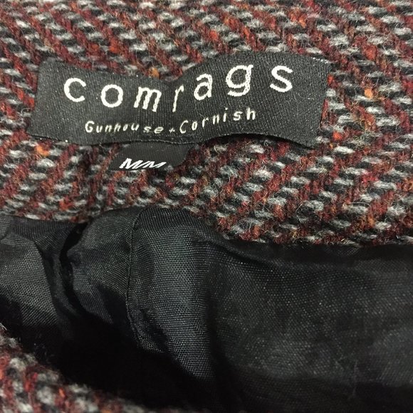 COMRAGS WIDE LEG WOOL PANTS SIZE M - Picture 7 of 7